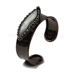 Natural Labradorite Cuff Bangles&nbsp;BJEW-G679-01R