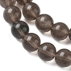 Natural Ice Obsidian Beads Strands&nbsp;G-P590-A01-8mm-01