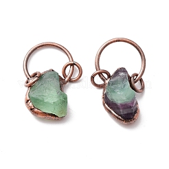 Natural Fluorite Pendants&nbsp;G-M383-26B