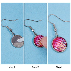 Resin Cabochons&nbsp;CRES-SC0001-03