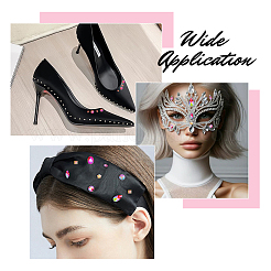 Acrylic Rhinestone Cabochons&nbsp;DIY-HS0001-63A