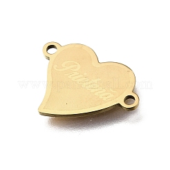 201 Stainless Steel Connector Charms&nbsp;STAS-B143-03D-G