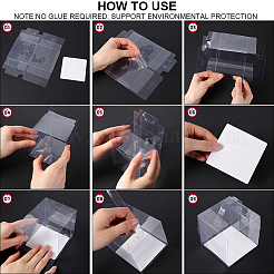 Clear Plastic Tall Cake Boxes&nbsp;CON-WH0001-22A