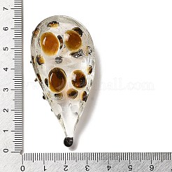 3D Hedgehog Handmade Lampwork Ornaments Figurine&nbsp;DJEW-C013-02