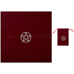 Star Pattern 1Pc Tarot Card Drawstring Storage Bag&nbsp;TP-CN0001-34B