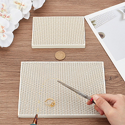 2Pcs 2 Styles Jewlery Honeycomb Quartz Soldering Board&nbsp;FIND-BC0013-40