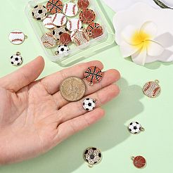 Alloy Enamel Pendants&nbsp;FIND-FS0005-03