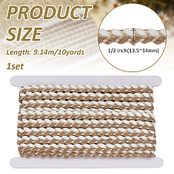 10Yards Polyester Ribbon&nbsp;AJEW-FG0005-08B