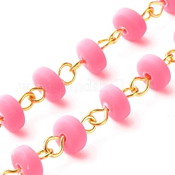 Handmade Polymer Clay Beaded Chain&nbsp;AJEW-JB00999-06