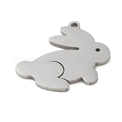Non-Tarnish 5Pcs 201 Stainless Steel Pendants&nbsp;STAS-B064-08P