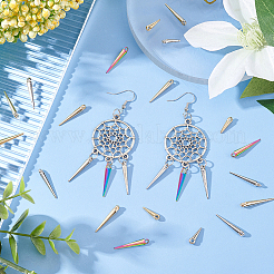 60Pcs 3 Colors Alloy Pendants&nbsp;PALLOY-DC0001-01-NR