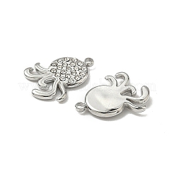 304 Stainless Steel Rhinestone Pendants&nbsp;STAS-V015-06P