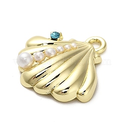 Alloy Rhinestone Pendants&nbsp;FIND-A051-06G