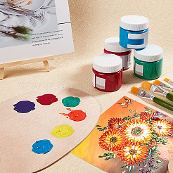 Wooden Painting Palette&nbsp;DIY-PH0026-80