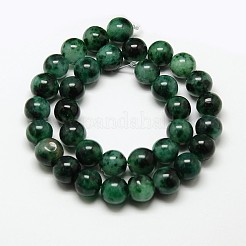 Natural Malaysia Jade Bead Strands&nbsp;G-M099-8mm-03