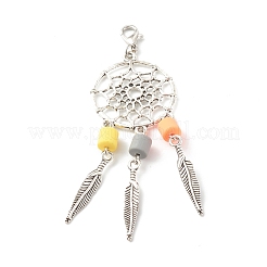 Tibetan Style Alloy Big Pendants&nbsp;HJEW-JM00495