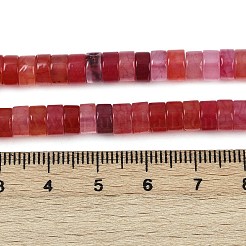 Dyed Natural Agate Beads Strands&nbsp;G-U030-B01-04
