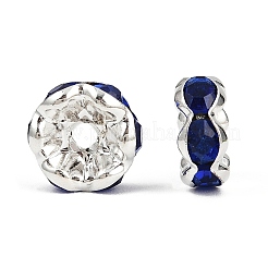 Brass Rhinestone Spacer Beads&nbsp;RSB030NF-15