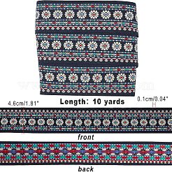 10 Yards Ethnic Style Embroidery Polyester Ribbons&nbsp;OCOR-FH0001-12