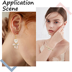 20Pcs 5 Colors Alloy Rhinestone Pendants&nbsp;FIND-SC0015-45