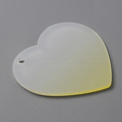 Gradient Transparent Acrylic Disc Big Pendants&nbsp;FIND-WH0032-54F