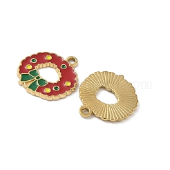 304 Stainless Steel Enamel Pendants&nbsp;STAS-L300-012G-32