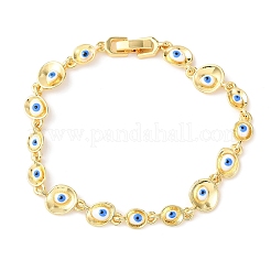 Brass Link Chain Bracelets for Women&nbsp;BJEW-D387-03G-02