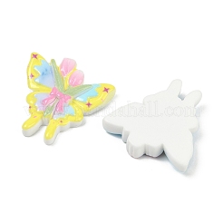 Opaque Resin Enamel Cabochons&nbsp;CRES-D308-03
