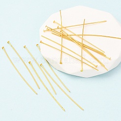Brass Flat Head Pins&nbsp;X-HP5.0cmCY-G