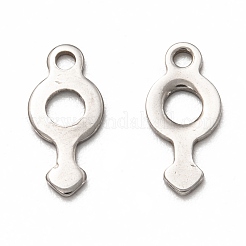 Non-Tarnish 201 Stainless Steel Charms&nbsp;STAS-I172-21P