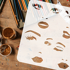 PET Hollow Out Drawing Painting Stencils&nbsp;DIY-WH0391-0543