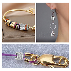 60Pcs 6 Style 304 Stainless Steel Beads&nbsp;STAS-AR0001-83