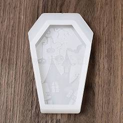 Halloween Coffin DIY Storage Box & Lid Silicone Molds&nbsp;DIY-F144-06