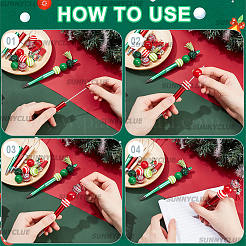 Christmas DIY Beadable Pen Making Kit&nbsp;DIY-SC0025-98