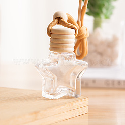 Star Glass Empty Refillable Car Perfume Bottle&nbsp;PW-WGCBE1F-01