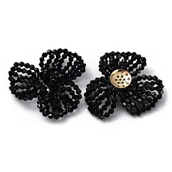 Glass Beaded Cabochons&nbsp;FIND-G058-03F