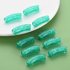 Transparent Crackle Acrylic Beads&nbsp;CACR-S009-001A-NM
