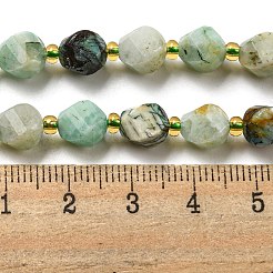 Natural Chrysocolla & Lapis Lazuli Beads Strands&nbsp;G-M443-B03-02