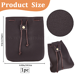 Cowhide Coin Wallets&nbsp;AJEW-WH20002-33A-01