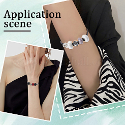 20pcs Braided PU Leather Cord Bracelet Making&nbsp;MAK-SC0001-30B