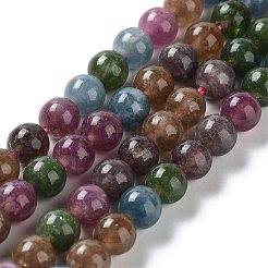 Dyed Natural Malaysia Jade Beads Strands&nbsp;G-G021-01A-02