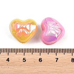 10Pcs UV Plated Acrylic Beads&nbsp;PACR-FP0001-03