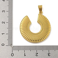 Ion Plating(IP) 304 Stainless Steel Pendants&nbsp;STAS-U024-13G