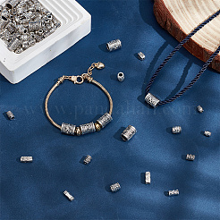 120Pcs 10 Styles Tibetan Style Alloy Beads Sets&nbsp;TIBEB-HY0001-10AS