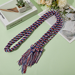 Polyester Double-end Tassels Fringed Bachelor's Gown Hanger&nbsp;FIND-WH20041-001B