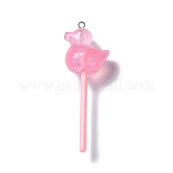 Luminous Translucent Resin Big Pendants&nbsp;RESI-D057-06