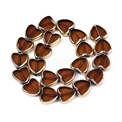 Electroplate Glass Beads Strands&nbsp;EGLA-T021-23E