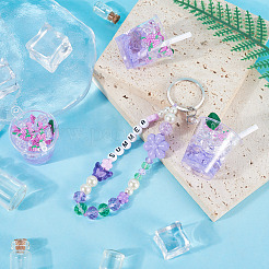 Transparent Resin Big Pendants&nbsp;RESI-TAC0019-04D