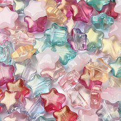 120Pcs 8 Colors Spray Painted Glass Beads&nbsp;GLAA-YW0003-62