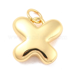 Eco-Friendly Brass Micro Pave Cubic Zirconia Pendants&nbsp;KK-K268-19G